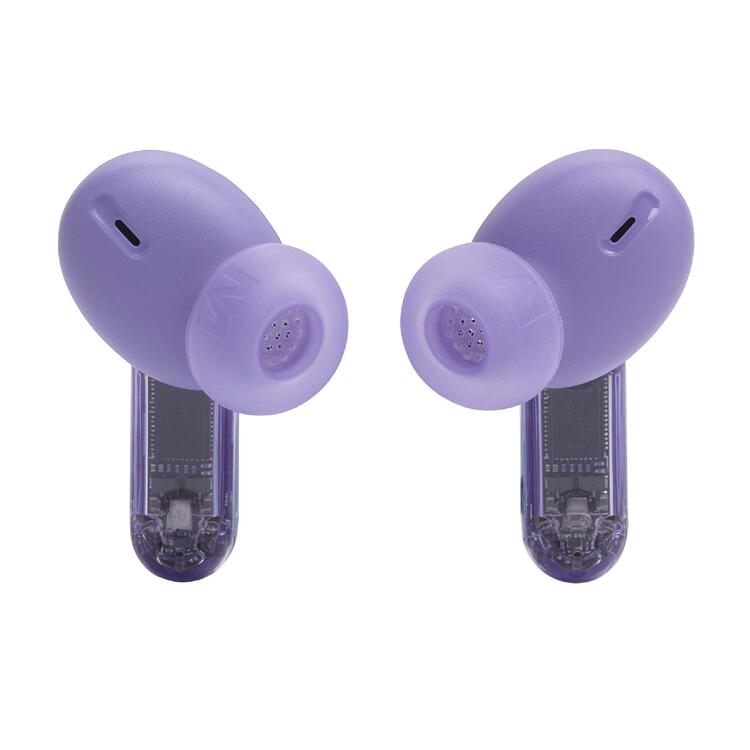 JBL Tune Beam 2 | In-Ear Headphones - 100% Wireless - Bluetooth - Smart Ambient - 6 Microphones - Ghost Purple-Audio Video Centrale