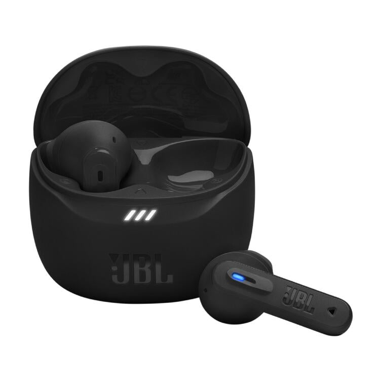 JBL Tune Flex 2 | In-Ear Headphones - 100% Wireless - Bluetooth - Noise Reduction - 6 Microphones - IP54 - Black-Audio Video Centrale