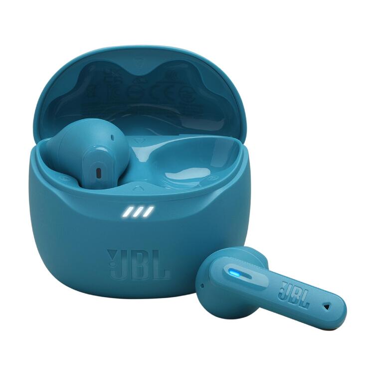 JBL Tune Flex 2 | In-Ear Headphones - 100% Wireless - Bluetooth - Noise reduction - 6 Microphones - IP54 - Turquoise-Audio Video Centrale