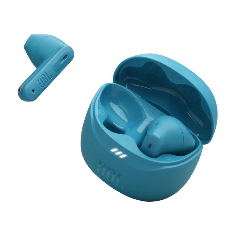 JBL Tune Flex 2 | In-Ear Headphones - 100% Wireless - Bluetooth - Noise reduction - 6 Microphones - IP54 - Turquoise-Audio Video Centrale