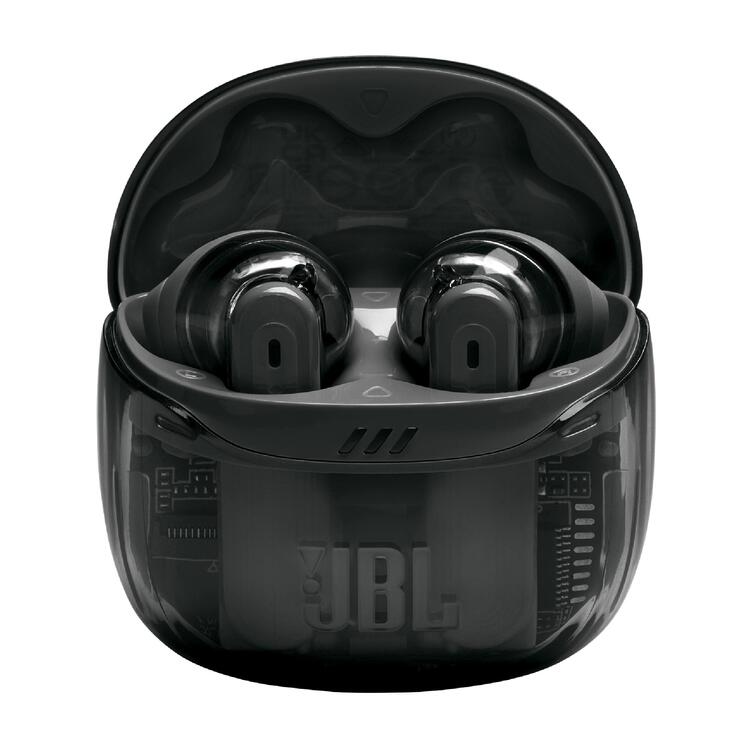 JBL Tune Flex 2 | In-Ear Headphones - 100% Wireless - Bluetooth - Noise Reduction - 6 Microphones - IP54 - Ghost Black-Audio Video Centrale