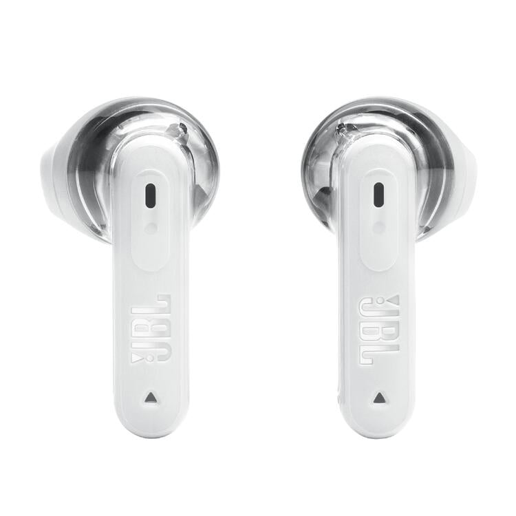 JBL Tune Flex 2 | In-Ear Headphones - 100% Wireless - Bluetooth - Noise Reduction - 6 Microphones - IP54 - Ghost White-Audio Video Centrale