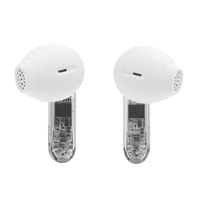 JBL Tune Flex 2 | In-Ear Headphones - 100% Wireless - Bluetooth - Noise Reduction - 6 Microphones - IP54 - Ghost White-Audio Video Centrale