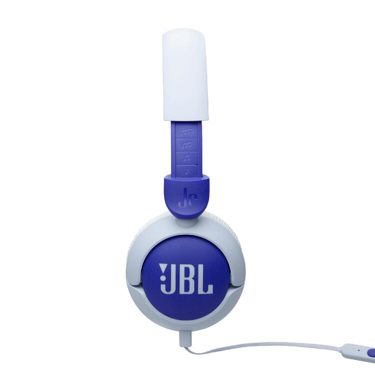 JBL JR320 | Wired circum-aural headphones for kids - JBL Safe Sound - Microphone - Blue-Audio Video Centrale
