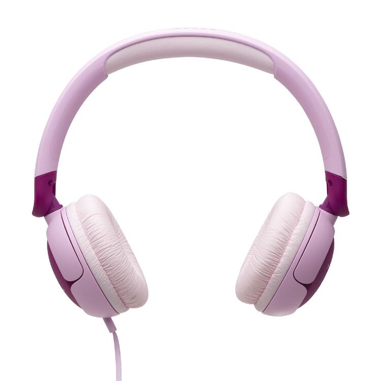 JBL JR320 | Wired circum-aural headphones for kids - JBL Safe Sound - Microphone - Purple-Audio Video Centrale