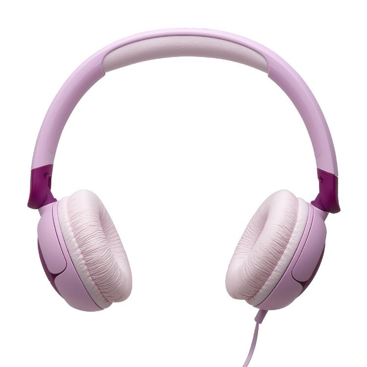 JBL JR320 | Wired circum-aural headphones for kids - JBL Safe Sound - Microphone - Purple-Audio Video Centrale