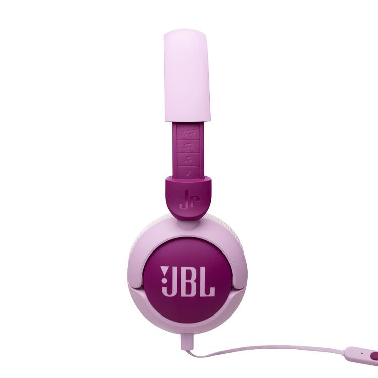 JBL JR320 | Wired circum-aural headphones for kids - JBL Safe Sound - Microphone - Purple-Audio Video Centrale