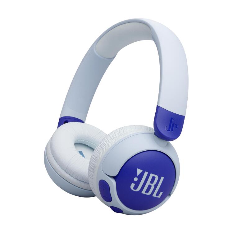 JBL JR 320BT | Wireless circumaural headphones for kids - Bluetooth - JBL Safe Sound - Microphone - Blue-Audio Video Centrale