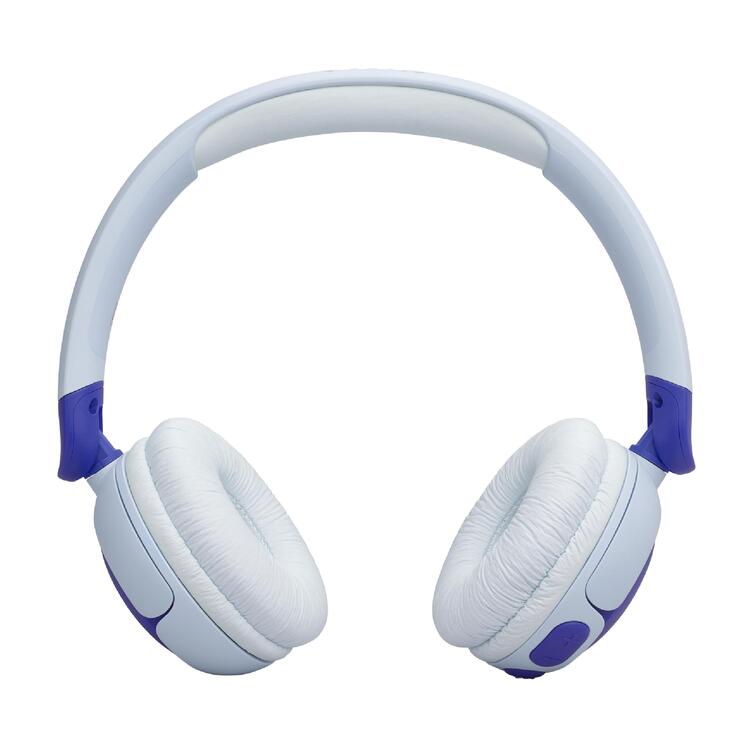JBL JR 320BT | Wireless circumaural headphones for kids - Bluetooth - JBL Safe Sound - Microphone - Blue-Audio Video Centrale