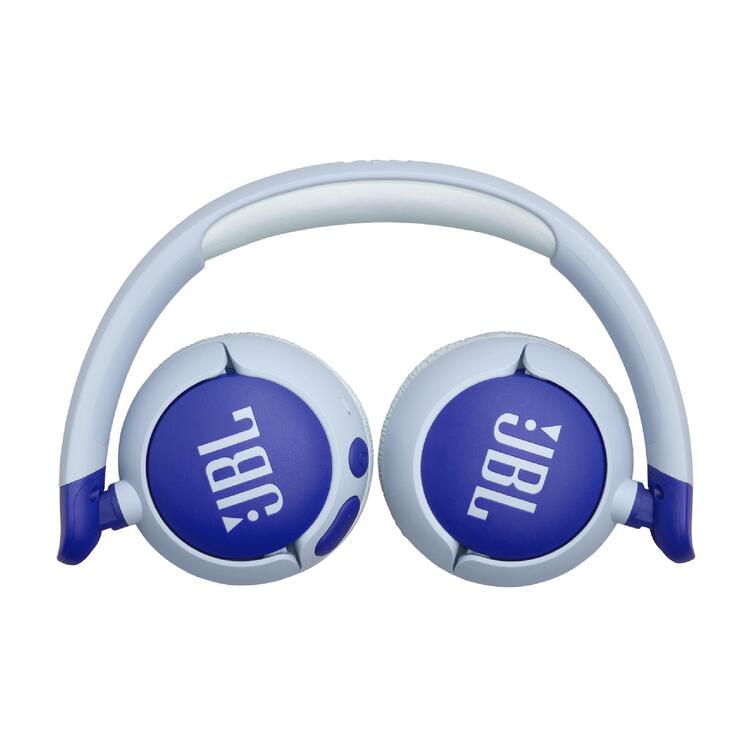 JBL JR 320BT | Wireless circumaural headphones for kids - Bluetooth - JBL Safe Sound - Microphone - Blue-Audio Video Centrale