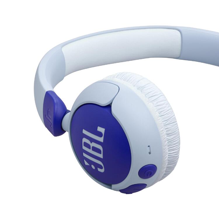 JBL JR 320BT | Wireless circumaural headphones for kids - Bluetooth - JBL Safe Sound - Microphone - Blue-Audio Video Centrale