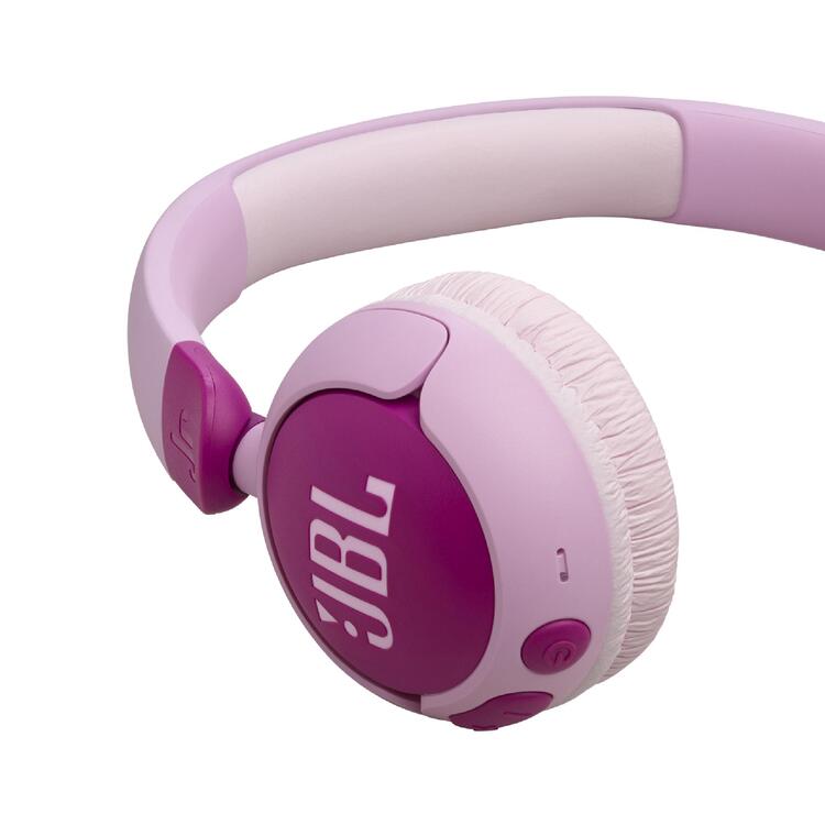 JBL JR 320BT | Wireless circumaural headphones for kids - Bluetooth - JBL Safe Sound - Microphone - Purple-Audio Video Centrale