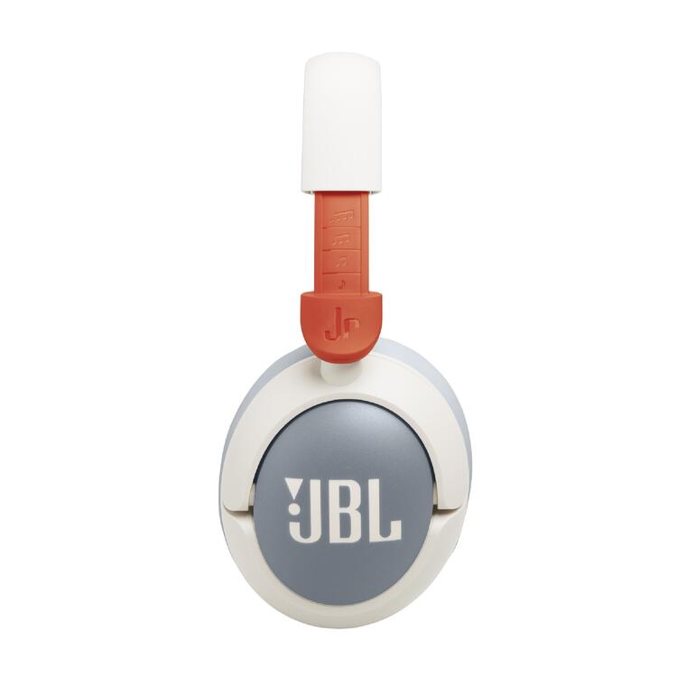 JBL JR 470NC | On-Ear Headphones for Children - Wireless - Bluetooth - White-Audio Video Centrale