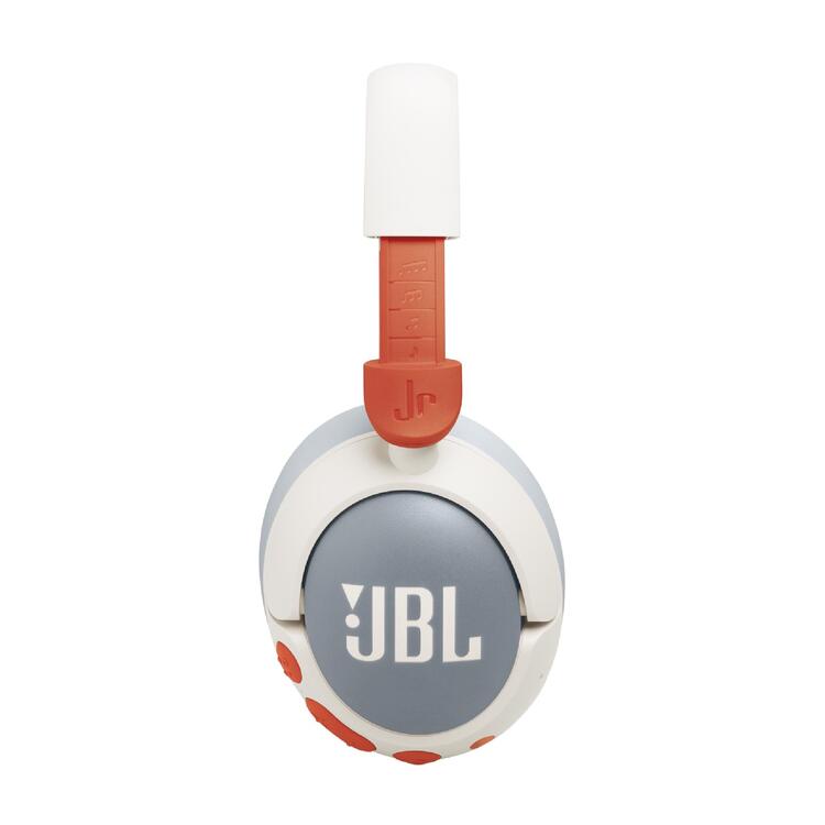 JBL JR 470NC | On-Ear Headphones for Children - Wireless - Bluetooth - White-Audio Video Centrale
