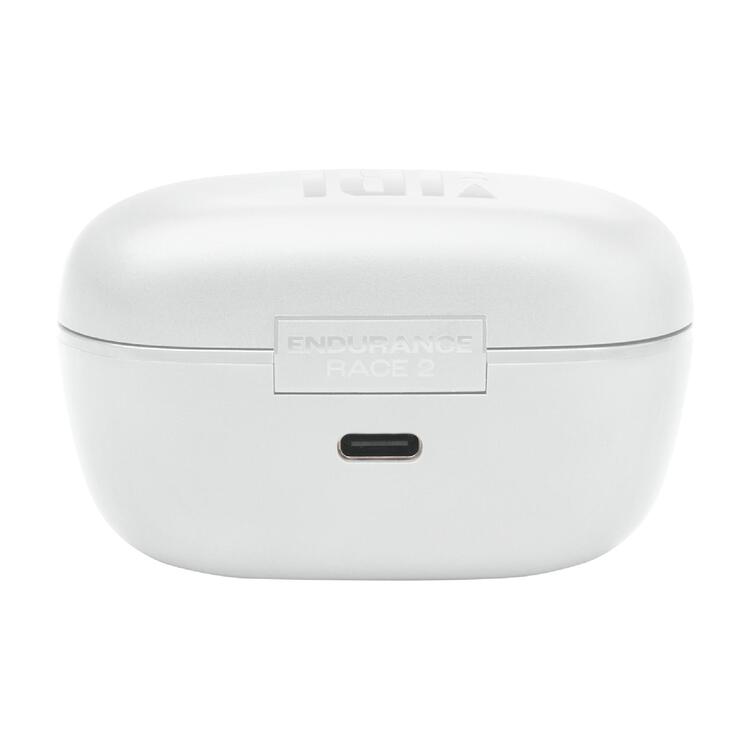 JBL Endurance RACE 2 | In-Ear Headphones - 100% Wireless - Sport - Waterproof - Up to 48 hours battery life - White-Audio Video Centrale