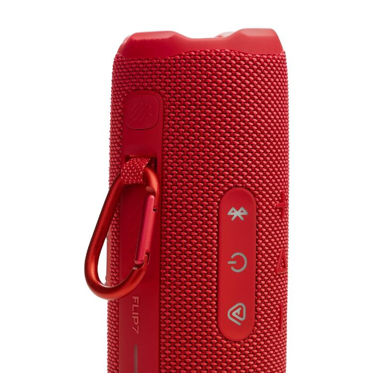 JBL Flip 7 | Portable Speaker - Bluetooth - Waterproof - Up to 14 hours battery life - Red-Audio Video Centrale