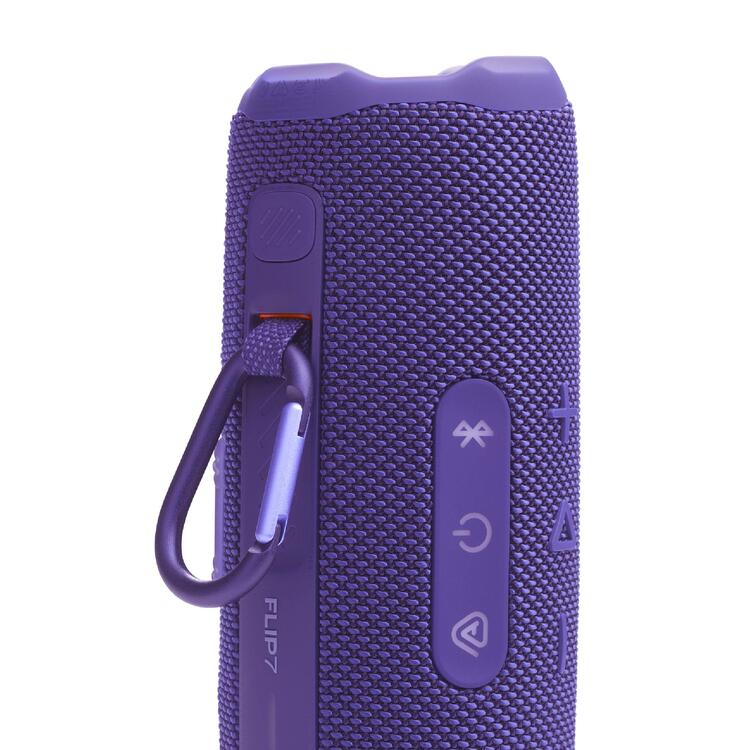 JBL Flip 7 | Portable Speaker - Bluetooth - Waterproof - Up to 14 hours battery life - Purple-Audio Video Centrale