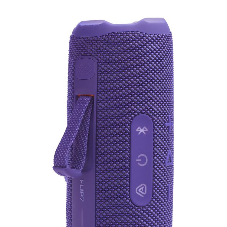 JBL Flip 7 | Portable Speaker - Bluetooth - Waterproof - Up to 14 hours battery life - Purple-Audio Video Centrale