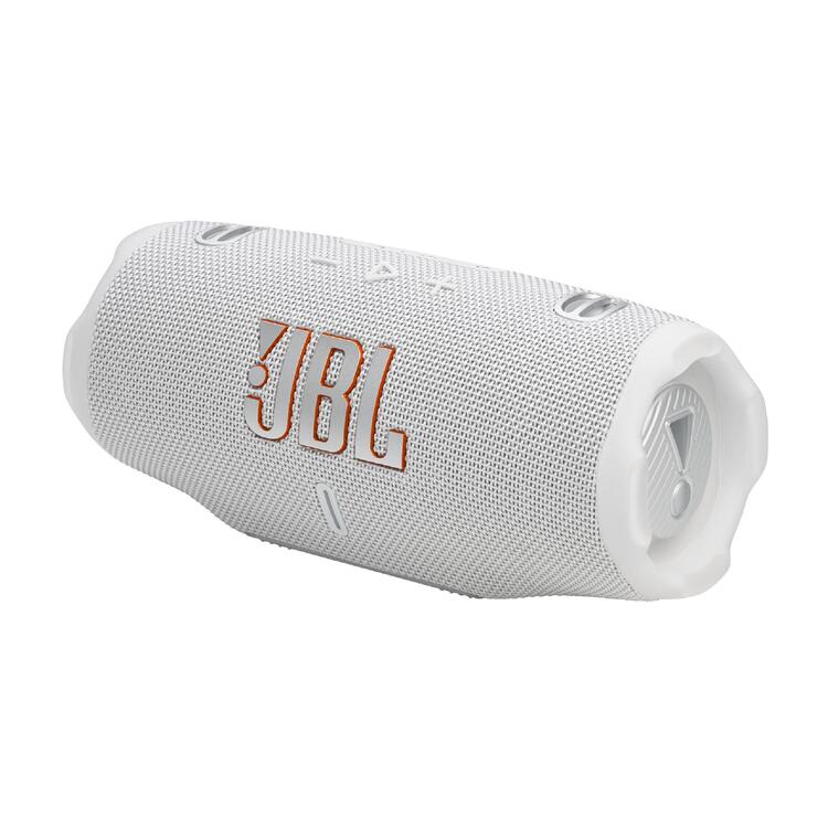 JBL Charge 6 | Bluetooth Portable Speaker - Waterproof - Auracast - 28 Hours autonomy - White-Audio Video Centrale