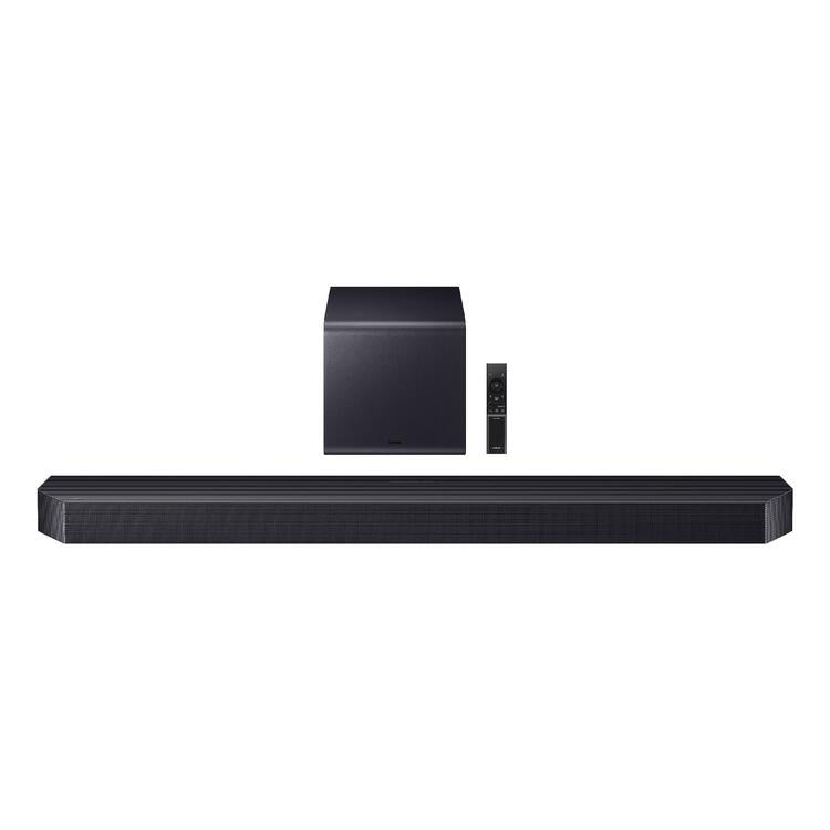 Samsung HW-Q900F | Soundbar - 7.1.2 channels - Dolby ATMOS - Wireless subwoofer - 546W - Q-Symphony - Black-Audio Video Centrale