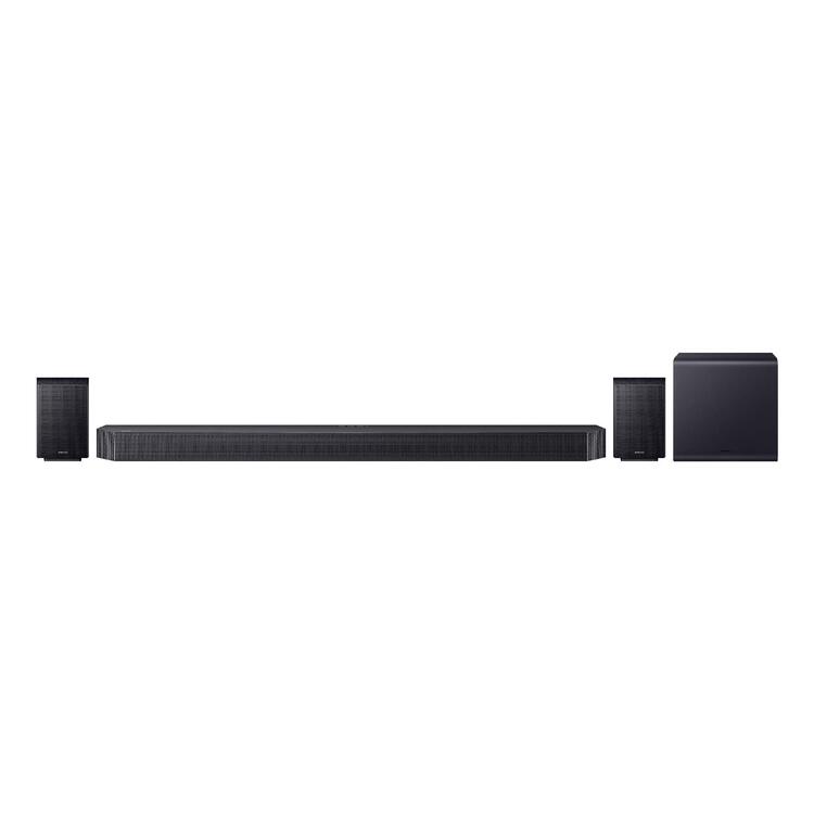 Samsung HW-Q990F | Soundbar - 11.1.4 channels - Dolby ATMOS - Subwoofer + Wireless rear speakers - 756W - Q-Symphony - Black-Audio Video Centrale