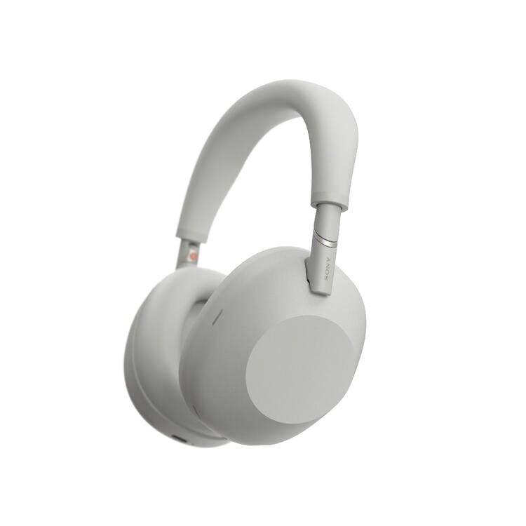 Sony WH1000XM6/S | Around-ear wireless headphones - HD QN3 noise reduction - 12 Microphones - Silver-Audio Video Centrale