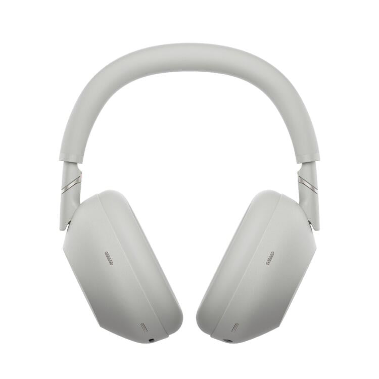Sony WH1000XM6/S | Around-ear wireless headphones - HD QN3 noise reduction - 12 Microphones - Silver-Audio Video Centrale