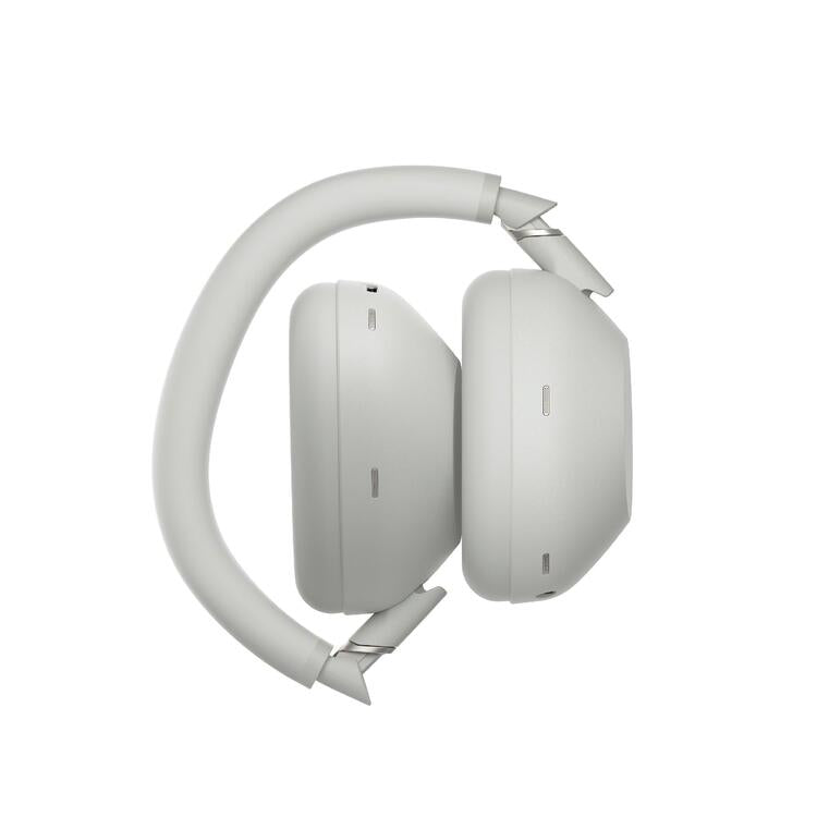 Sony WH1000XM6/S | Around-ear wireless headphones - HD QN3 noise reduction - 12 Microphones - Silver-Audio Video Centrale