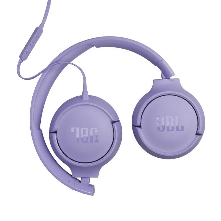 JBL Tune 520C | Over-Ear Headphones - USB-C - Bluetooth - Purple-Audio Video Centrale