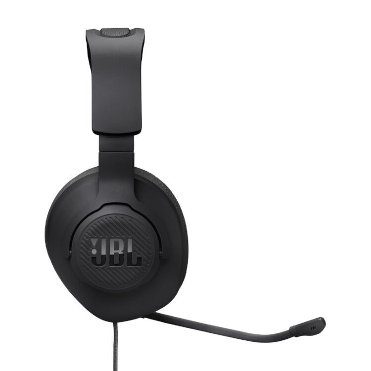 JBL Quantum 100 M2 | Wired circumaural gaming headphones - Compatible with all platforms - Black-Audio Video Centrale