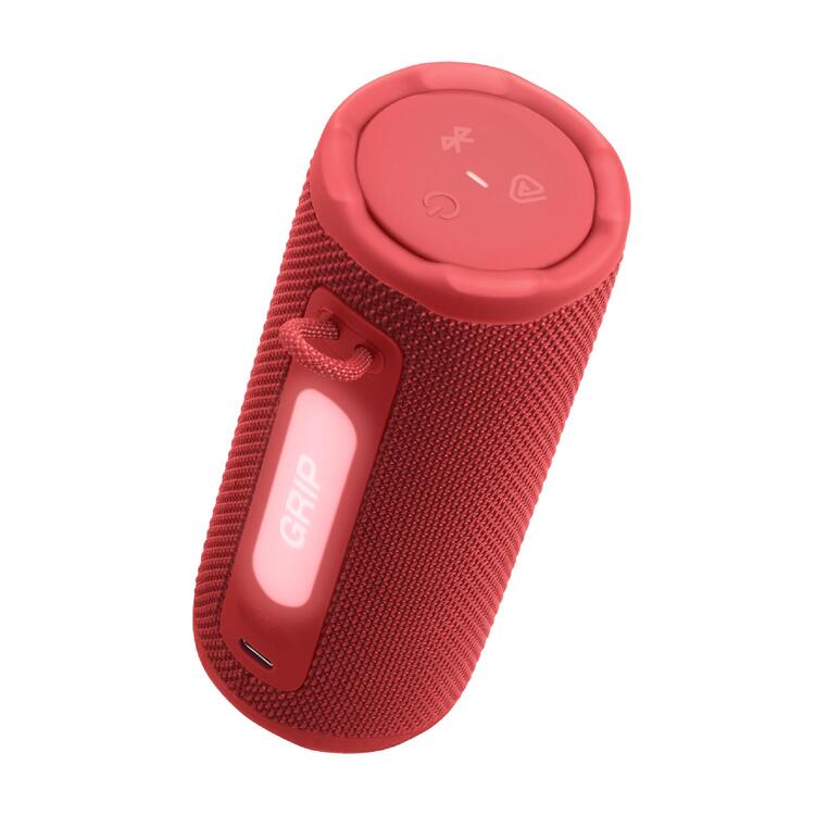 JBL Grip | Portable Speaker - Bluetooth - Ambient Light - Red-Audio Video Centrale