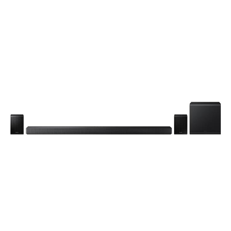 Samsung HW-QS750F | Soundbar - 5.1.2 channels - Dolby ATMOS - With wireless subwoofer - Q Series - Bluetooth - Black-Audio Video Centrale