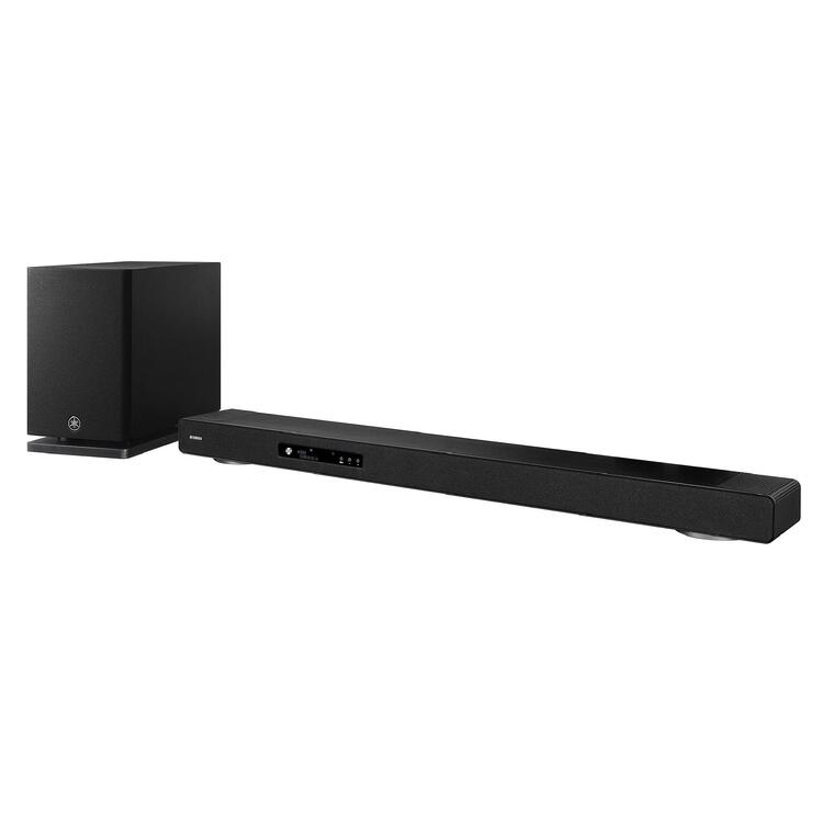 Yamaha SRX90A B | Soundbar 3.1.2 - AURO 3D - Total power 550W RMS - Black-Audio Video Centrale