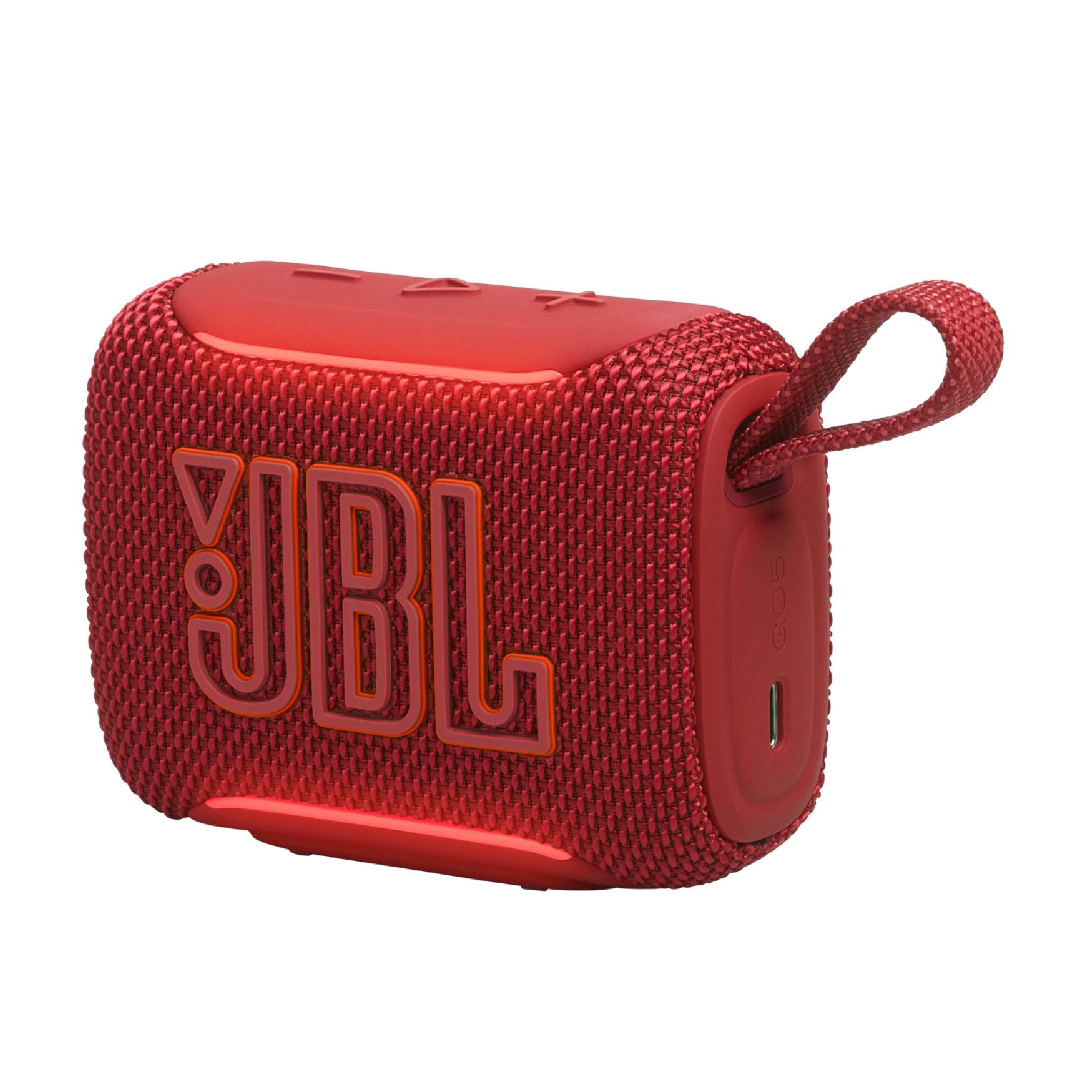 JBL GO 5 | Mini portable speaker - Bluetooth - 10 hours of battery life - IP68 - Red-Audio Video Centrale