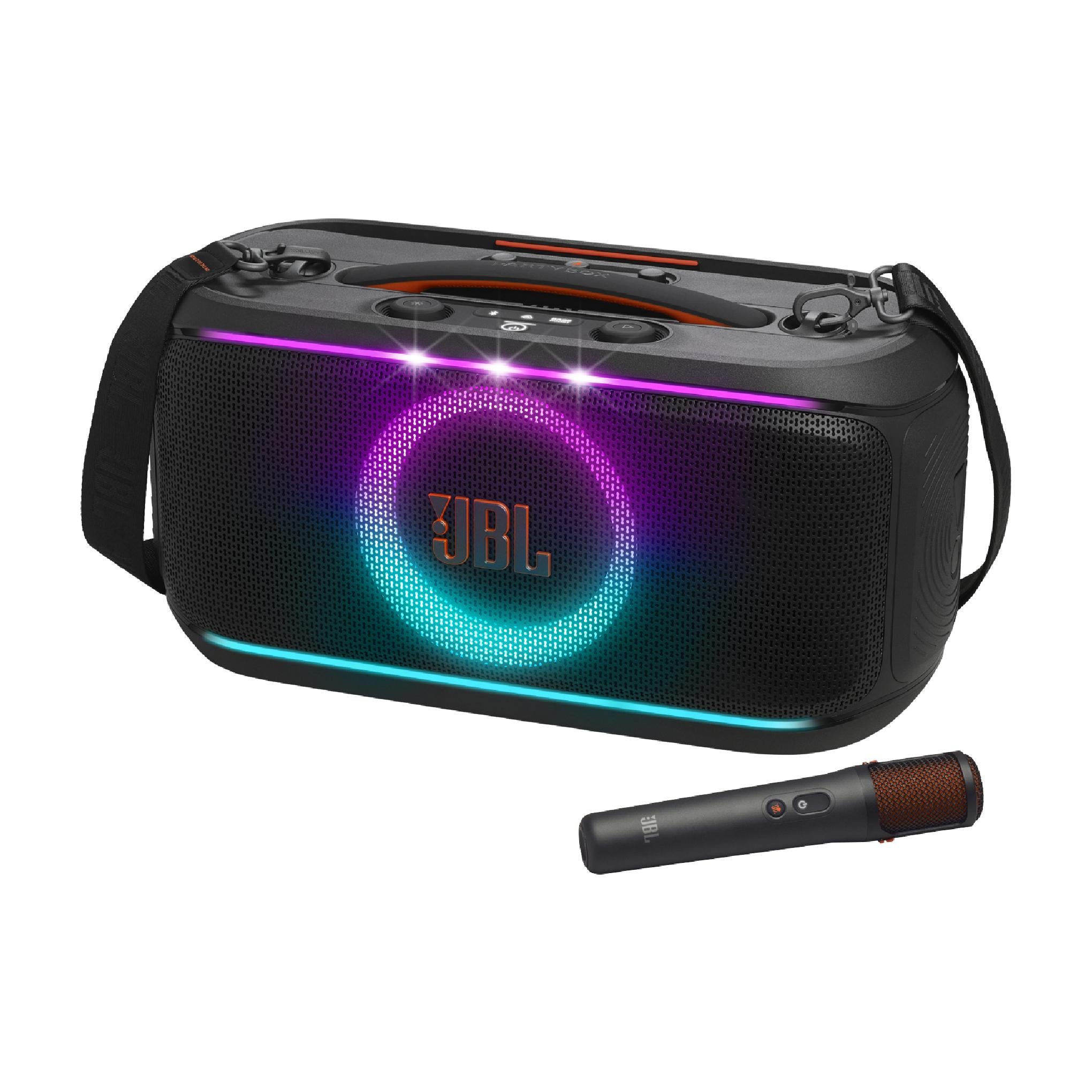 JBL Partybox O-T-G 2 Plus | Portable Speaker - Black-Audio Video Centrale