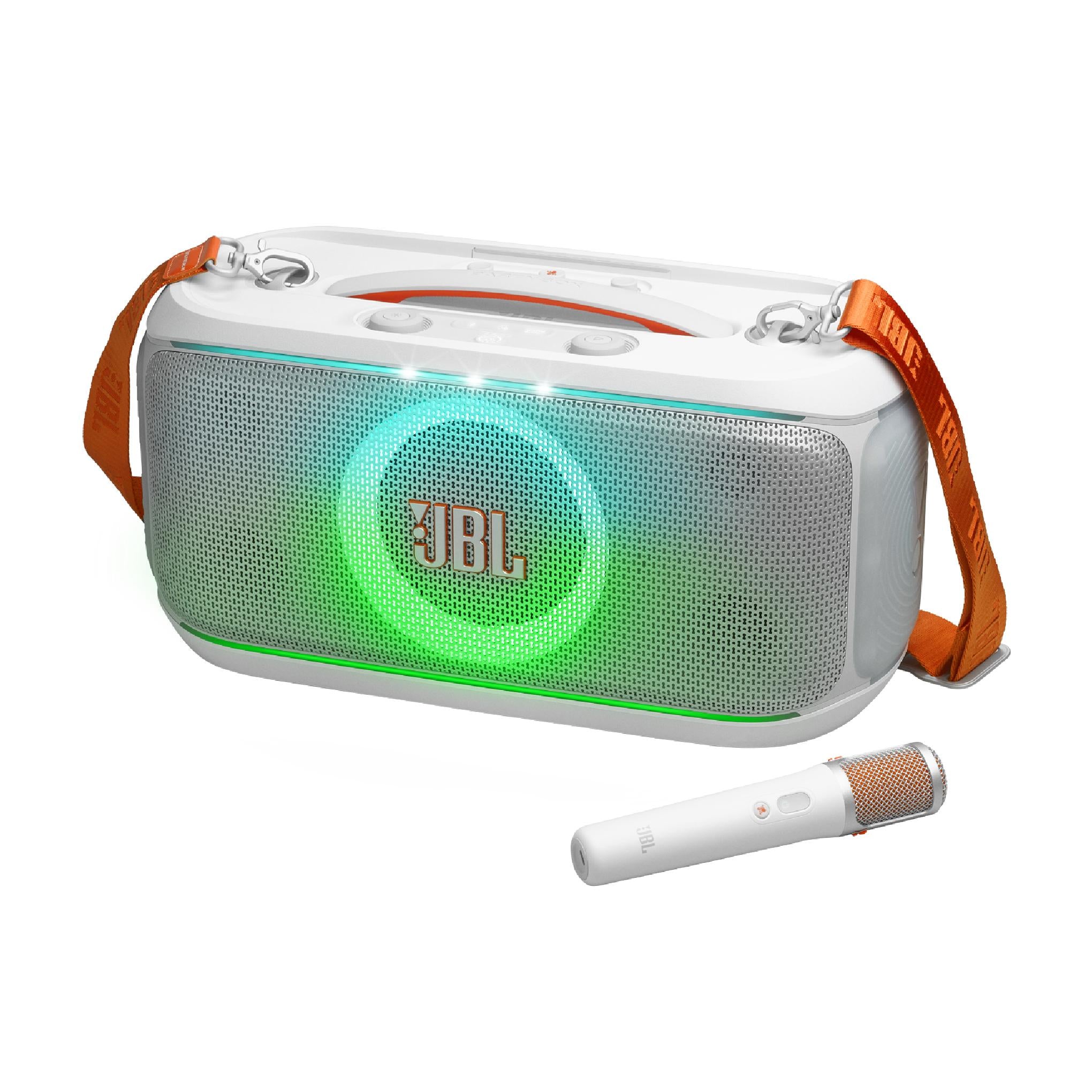 JBL Partybox O-T-G 2 Plus | Portable Speaker - White-Audio Video Centrale