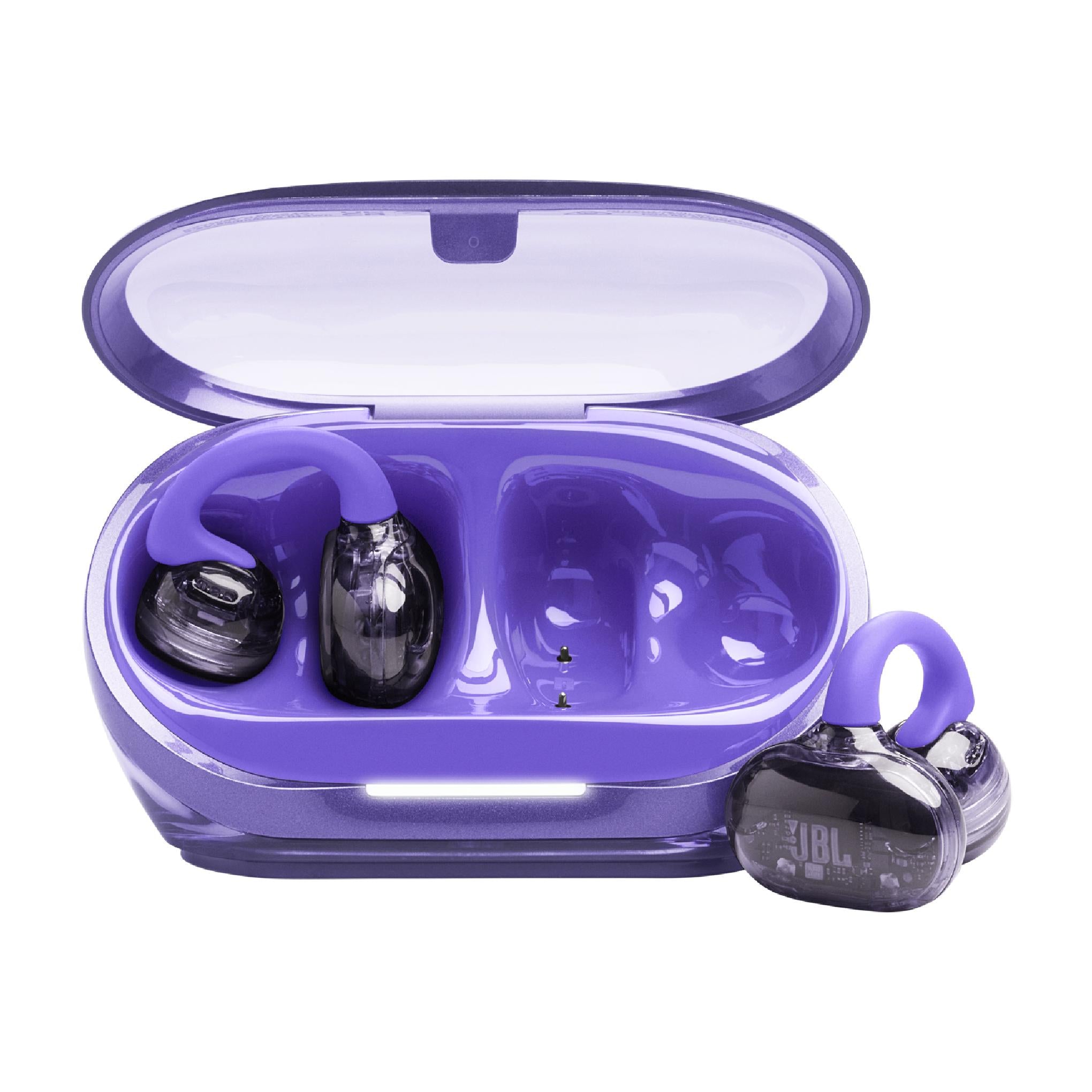JBL Soundgear Clips | In-ear headphones - Bluetooth - Purple-Audio Video Centrale
