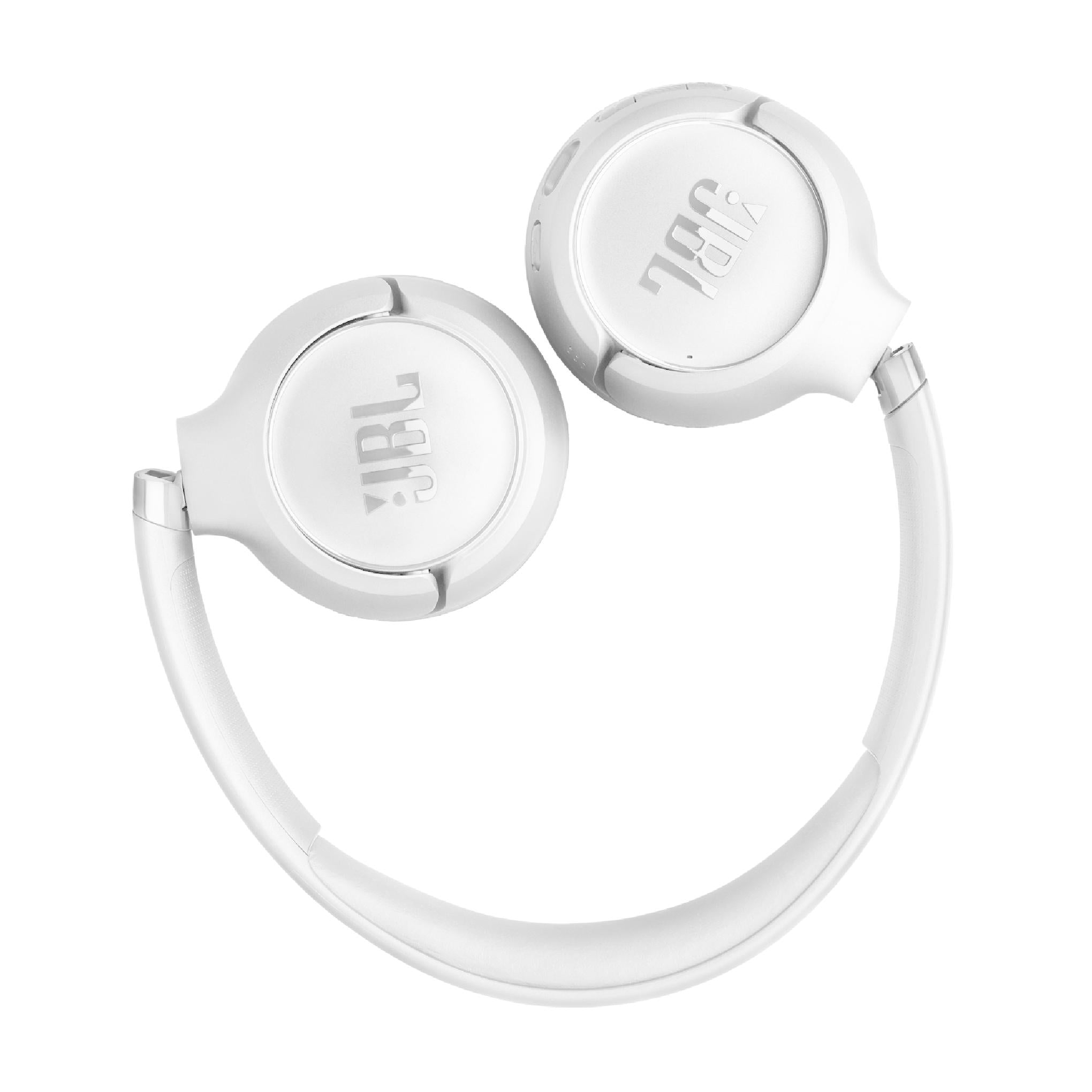 JBL Tune 530BT | On-ear headphones - 2 Microphones - White-Audio Video Centrale