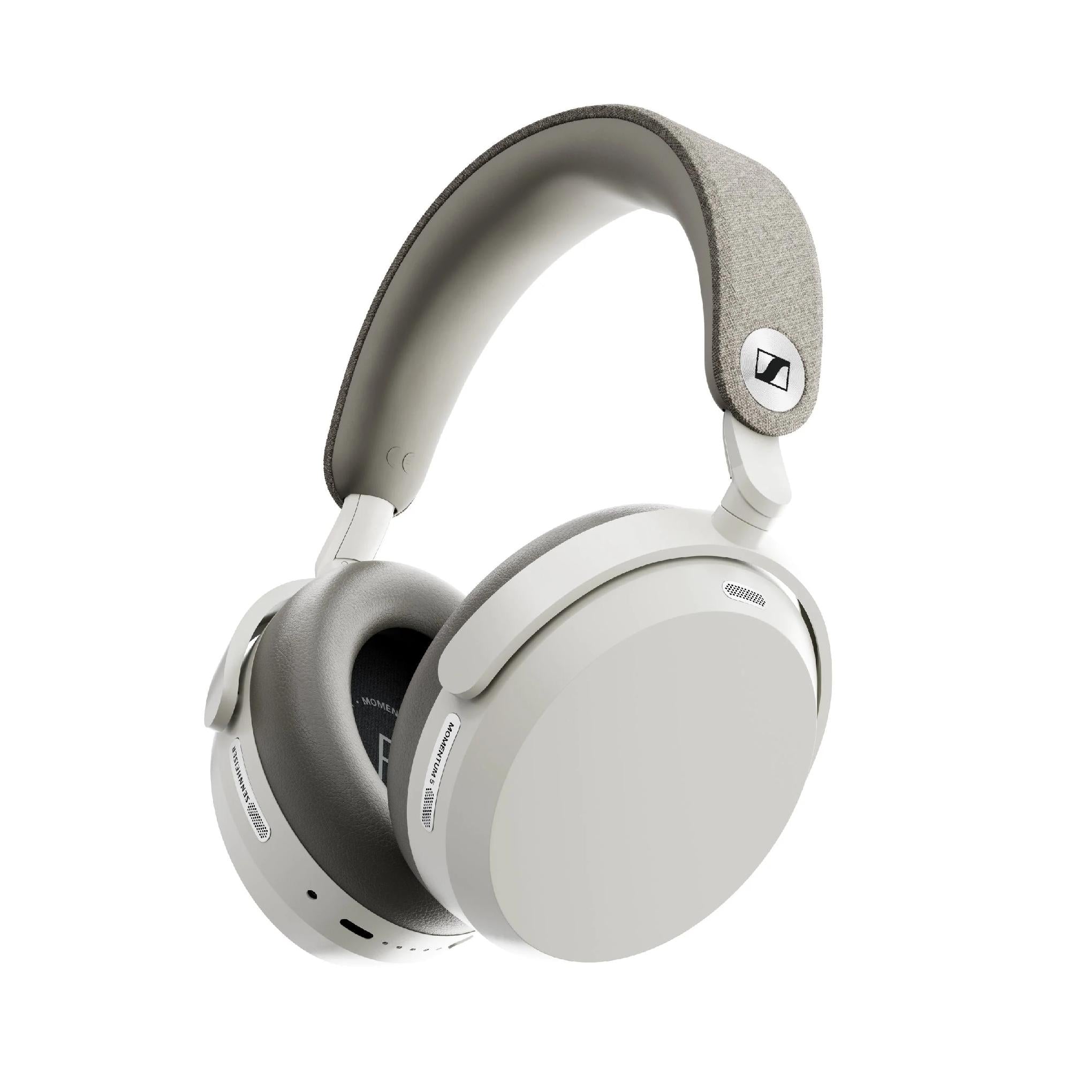 Sennheiser MOMENTUM 5 Wireless | On-ear headphones - Wireless - Adaptive noise reduction - White | 01 | centrale Audio Video