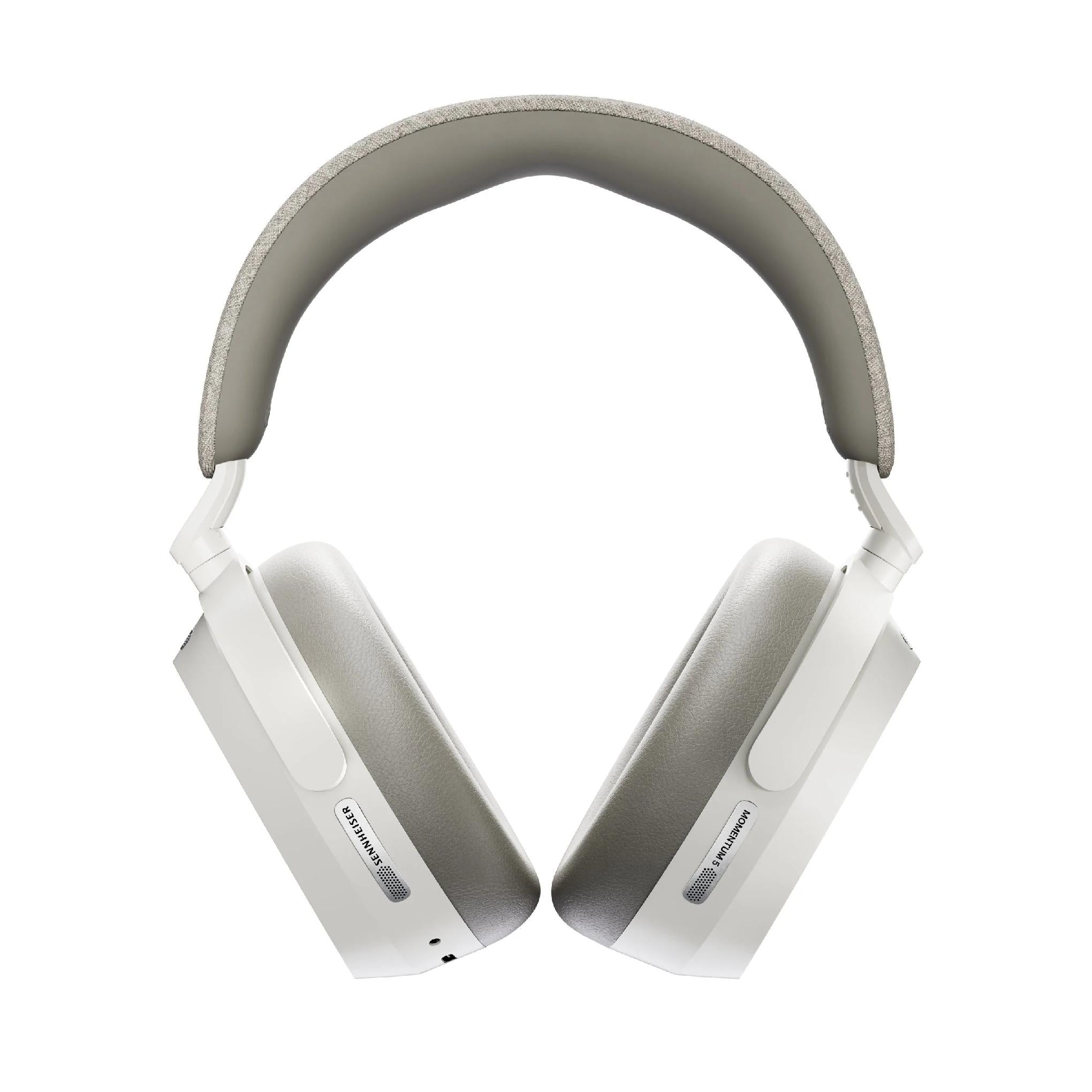 Sennheiser MOMENTUM 5 Wireless | On-ear headphones - Wireless - Adaptive noise reduction - White | 03 | centrale Audio Video