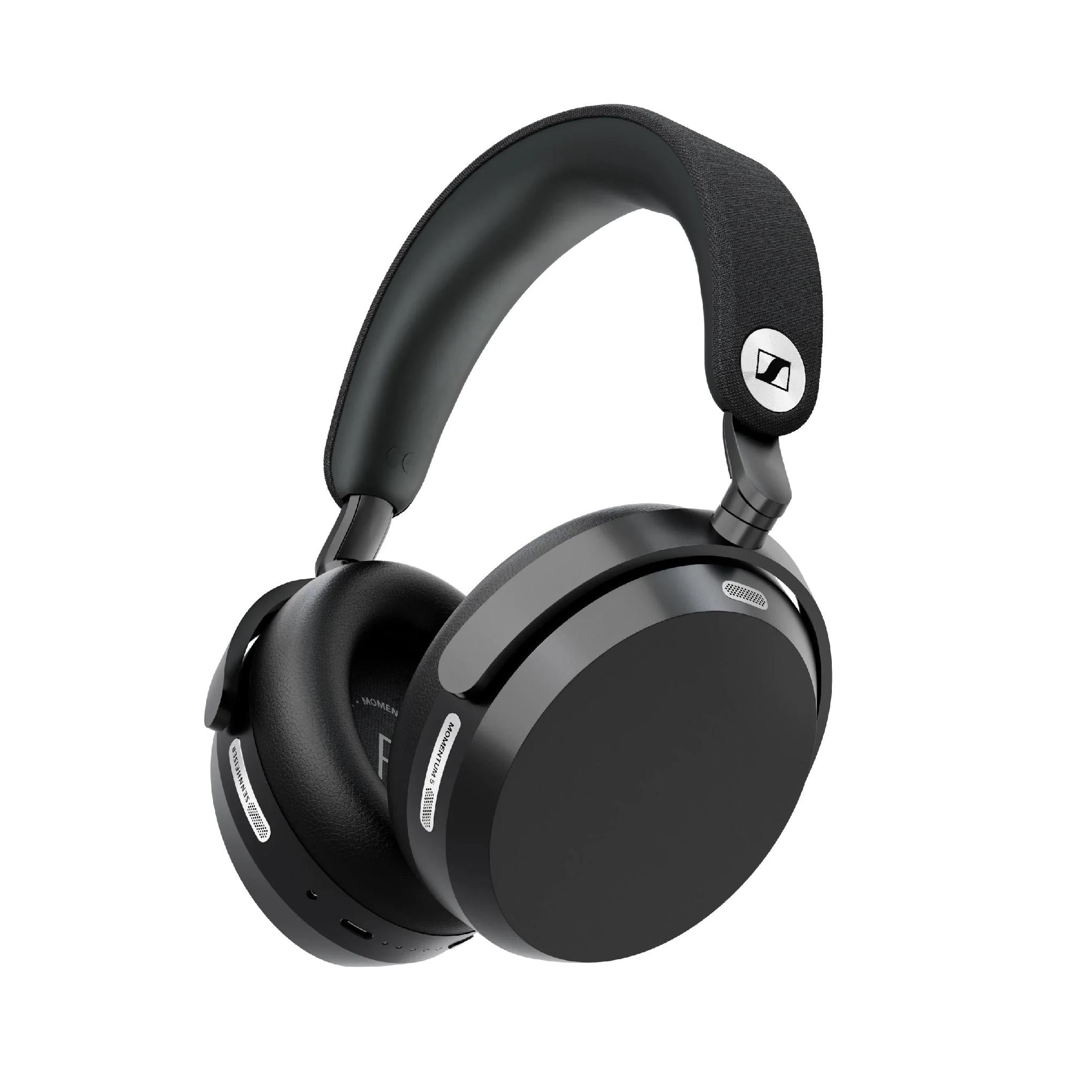 Sennheiser MOMENTUM 5 Wireless | On-ear headphones - Wireless - Adaptive noise reduction - Black | 01 | centrale Audio Video
