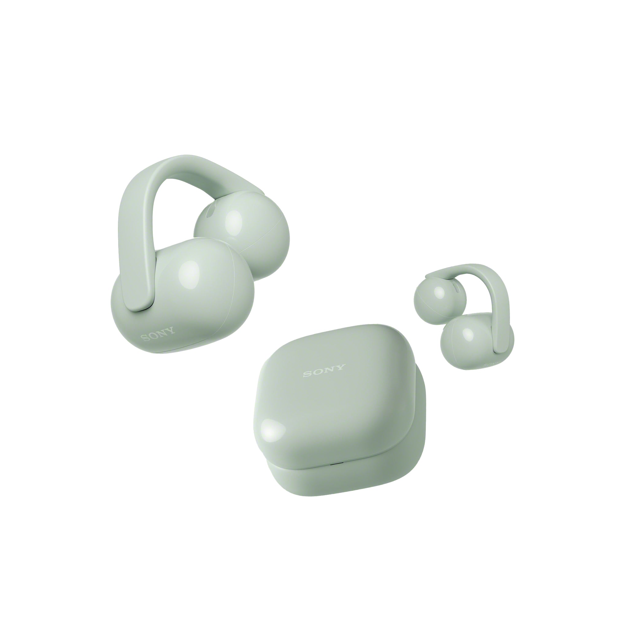 Sony Linkbuds Clip | In-ear headphones - Wireless - Green-Audio Video Centrale