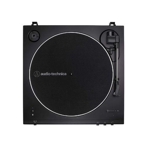 Audio-Technica AT-LP60XBTBK | Stereo Turntable - Wireless - Bluetooth - Belt Drive - Fully Automatic - Black-Audio Video Centrale