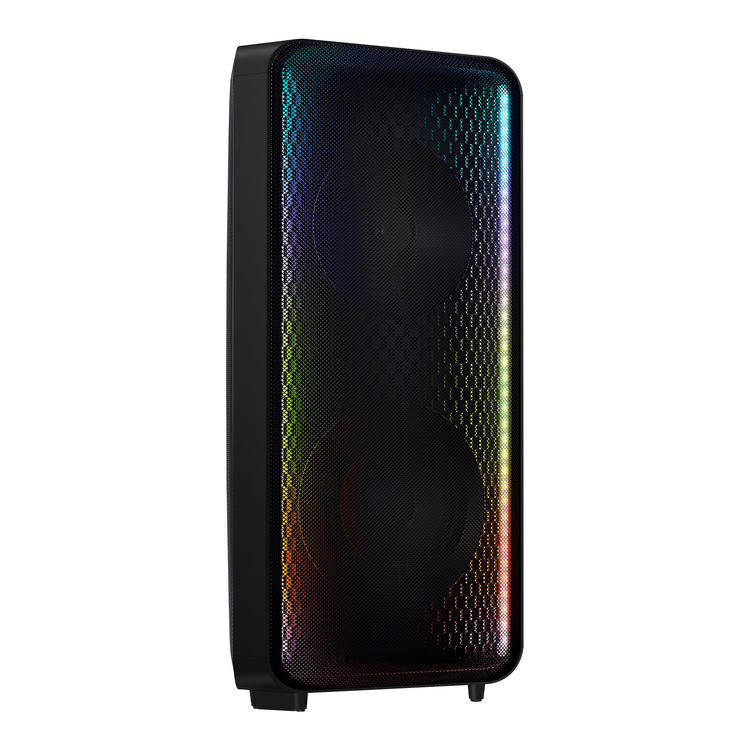 Samsung MXST50B | Powerful portable speaker - Sound tower - Bluetooth - 240W - Karaoke function - LED lights - Multiple Bluetooth connection - Black-Audio Video Centrale