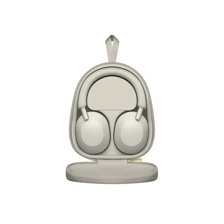 Sony WH-1000XM5/S | Wireless over-ear headphones - Noise reduction - 8 Microphones - Silver-Audio Video Centrale