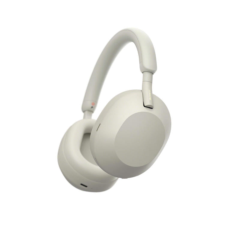 Sony WH-1000XM5/S | Wireless over-ear headphones - Noise reduction - 8 Microphones - Silver-Audio Video Centrale
