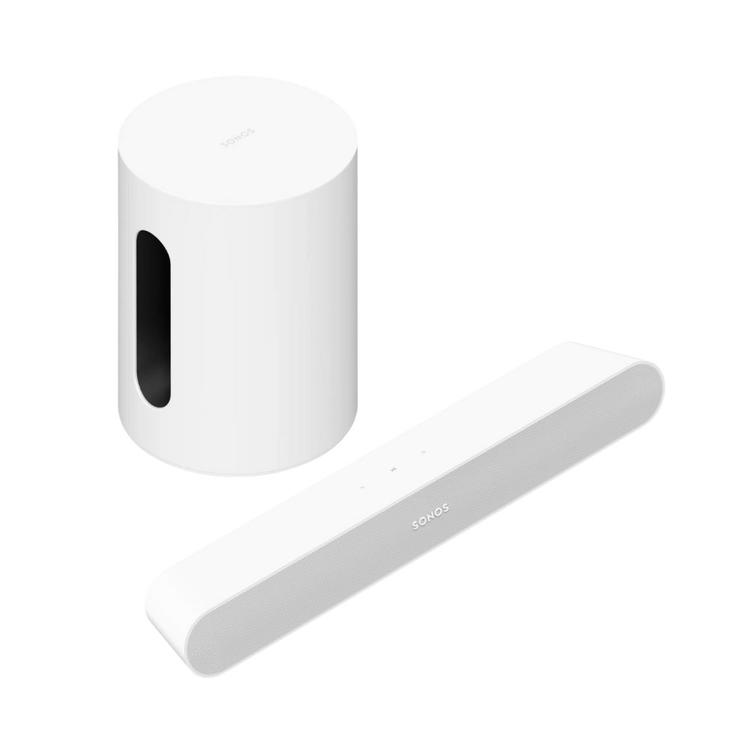Sonos | Entertainment Set with Ray and mini-Sub - White-Audio Video Centrale