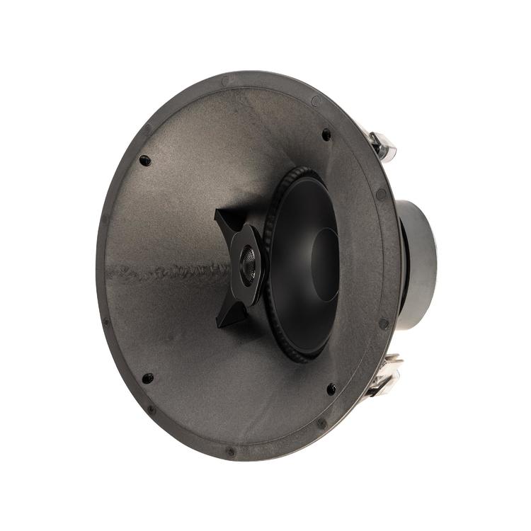 Paradigm CI Elite E80-A V2 | Flush Mount Speaker - Ceiling Mount - SHOCK-MOUNT - White - Ready to paint surface - Unit-Audio Video Centrale