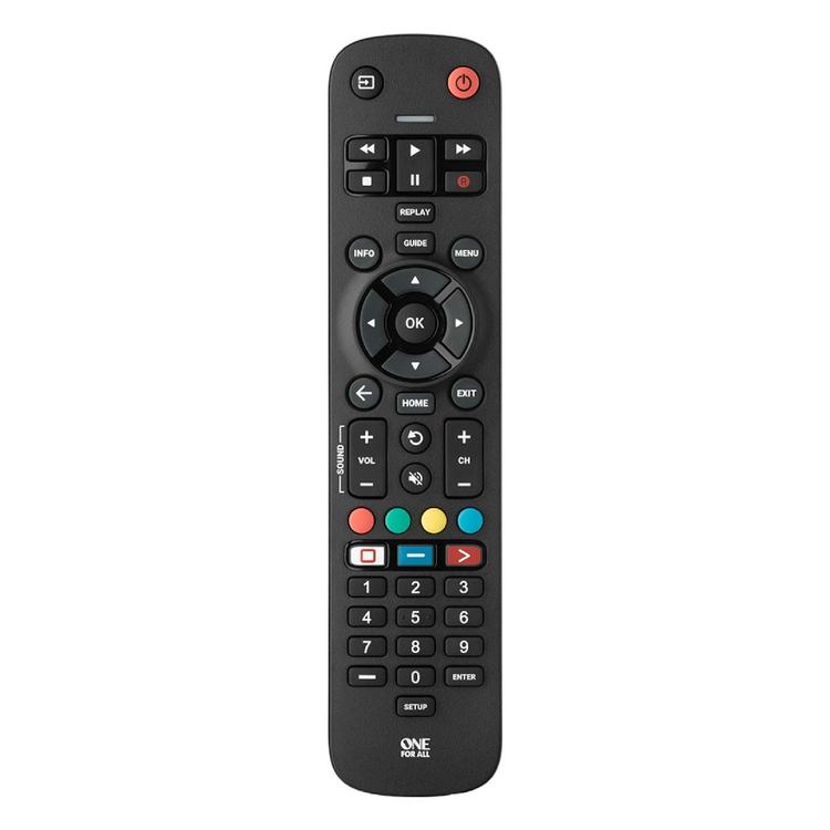 One for All URC3610R | Universal TV Remote Control - Essential Series - For one device-Audio Video Centrale