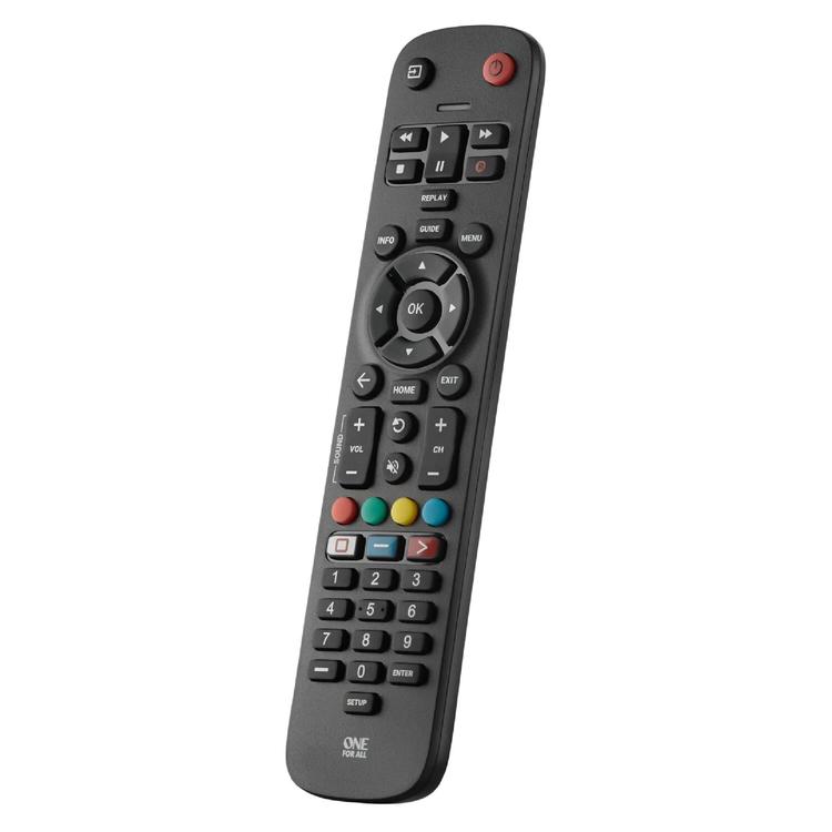One for All URC3610R | Universal TV Remote Control - Essential Series - For one device-Audio Video Centrale